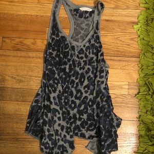 Rebecca Taylor Racerback Flowy Tank with Pockets